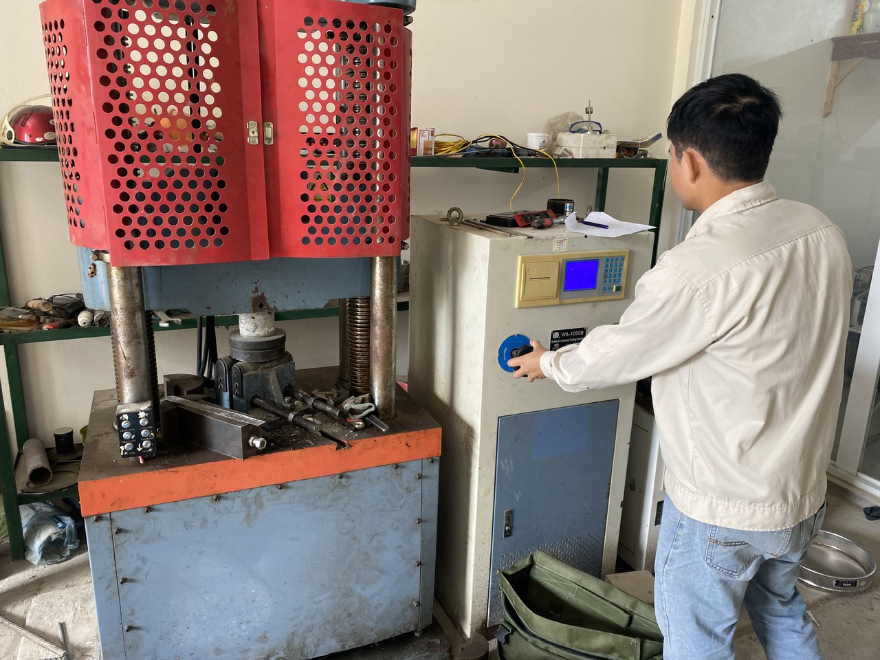 THÍ NGHIỆM VẬT LIỆU TRONG PHÒNG