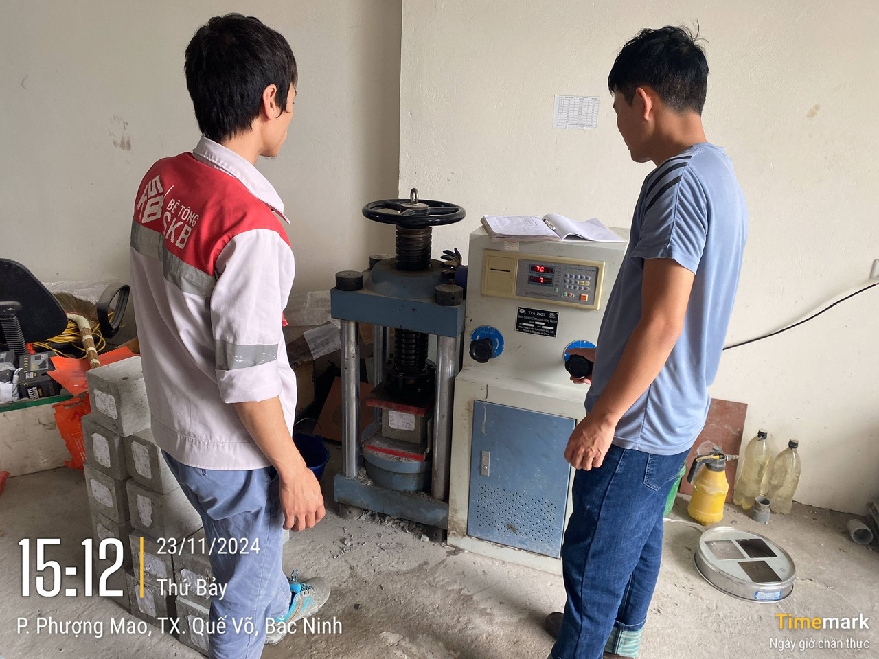 THÍ NGHIỆM VẬT LIỆU TRONG PHÒNG